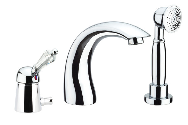 Смеситель на борт ванны Fiore IMPERIAL-SKY  (SWAROVSKI®) 82CR5105, хром. Фото 1