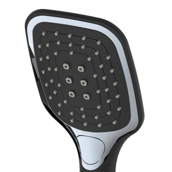 Смеситель на борт ванны Haiba HB80805-7, черный. Фото 3