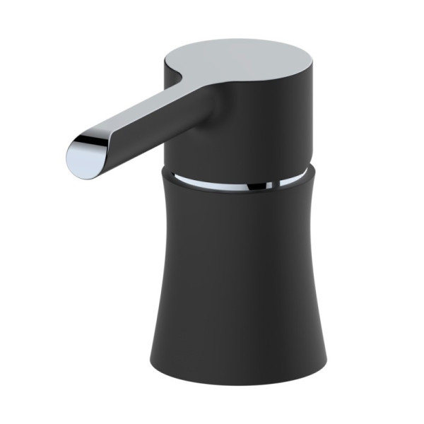 Смеситель на борт ванны Haiba HB80805-7, черный. Фото 5