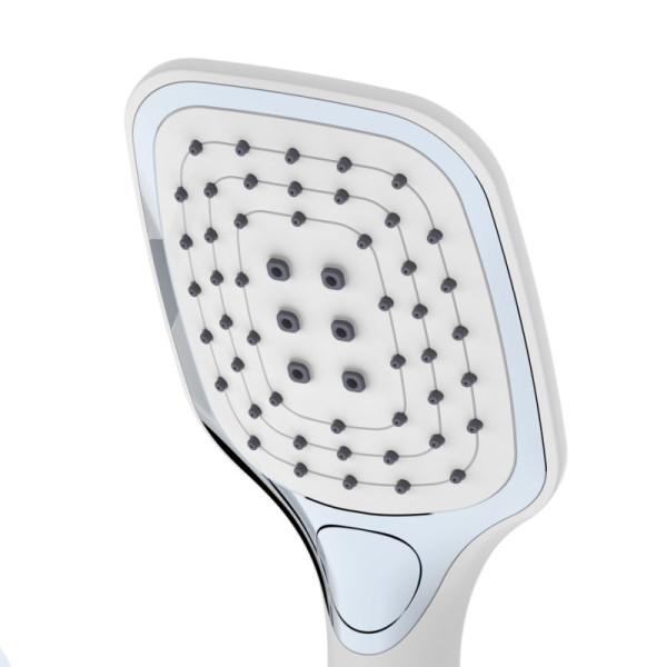 Смеситель на борт ванны Haiba HB80805-8, белый. Фото 3