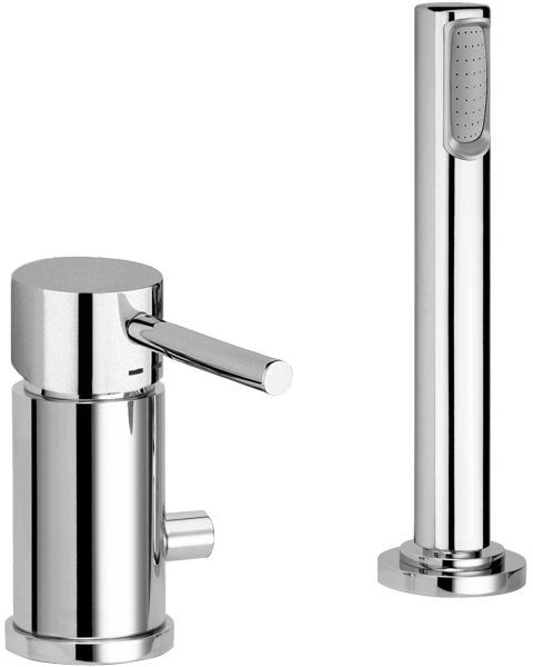 Смеситель на борт ванны Paffoni Light LIG048CR. Фото 1