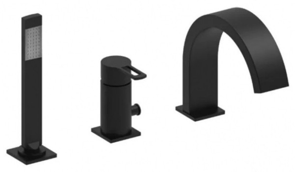 Смеситель на борт ванны Paffoni Ringo RIN040LNO. Фото 1