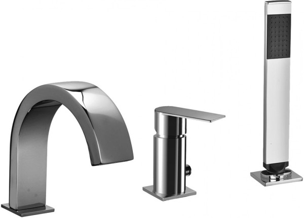 Смеситель на борт ванны Paffoni Tango TA040CR. Фото 1