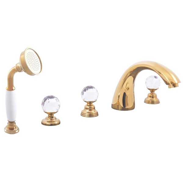 Смеситель на борт ванны Rav Slezak Brilliance BRILLIANCE169.5PZ. Фото 1