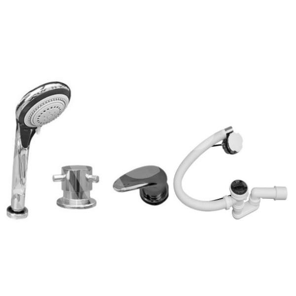 Смеситель на борт ванны Rav Slezak Dunaj D464.5/NP2/570. Фото 1