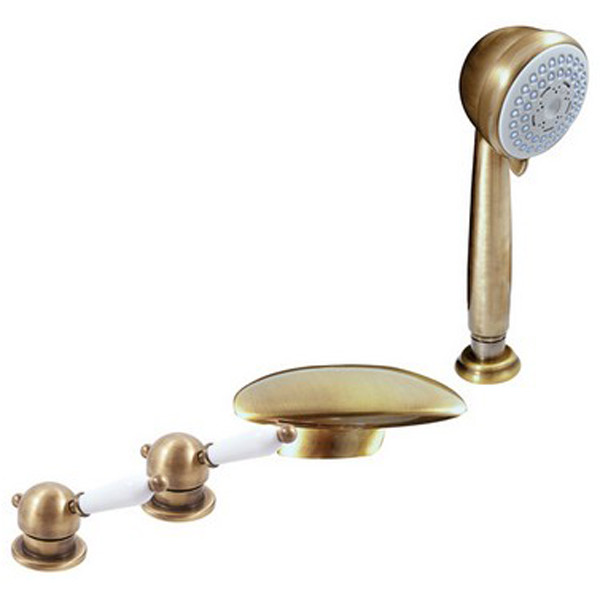 Смеситель на борт ванны Rav Slezak Dunaj L570.5PSM. Фото 1