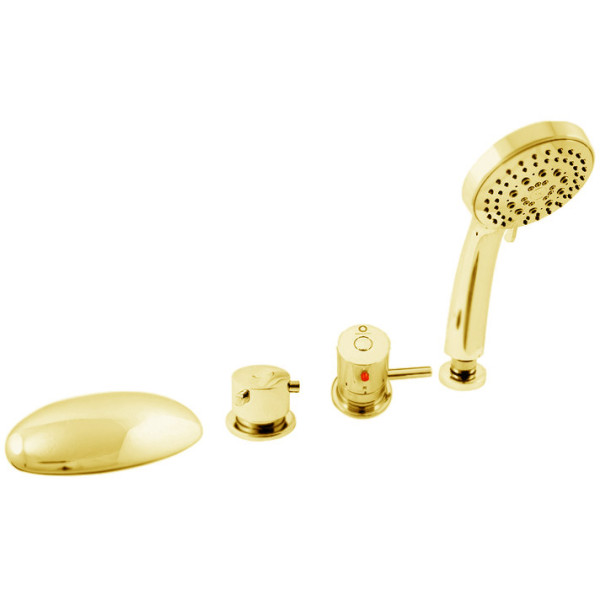 Смеситель на борт ванны Rav Slezak Dunaj Termostat DT270.5PZ. Фото 1