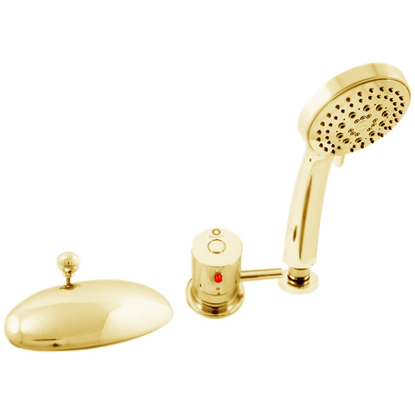 Смеситель на борт ванны Rav Slezak Dunaj Termostat DT270.5SZ. Фото 1