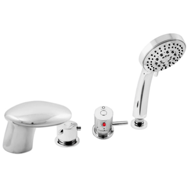 Смеситель на борт ванны Rav Slezak Dunaj Termostat DT271.5P. Фото 1