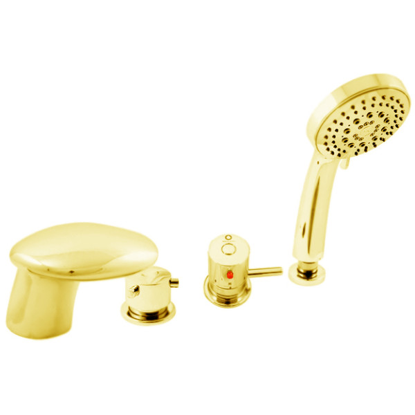 Смеситель на борт ванны Rav Slezak Dunaj Termostat DT271.5PZ. Фото 1