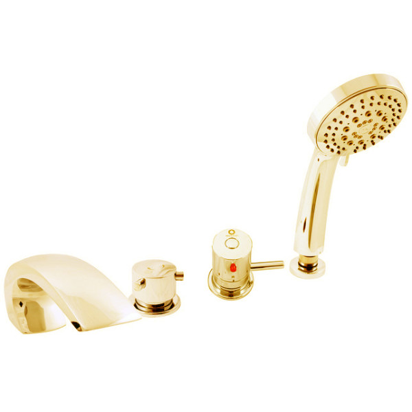 Смеситель на борт ванны Rav Slezak Dunaj Termostat DT272.5PZ. Фото 1