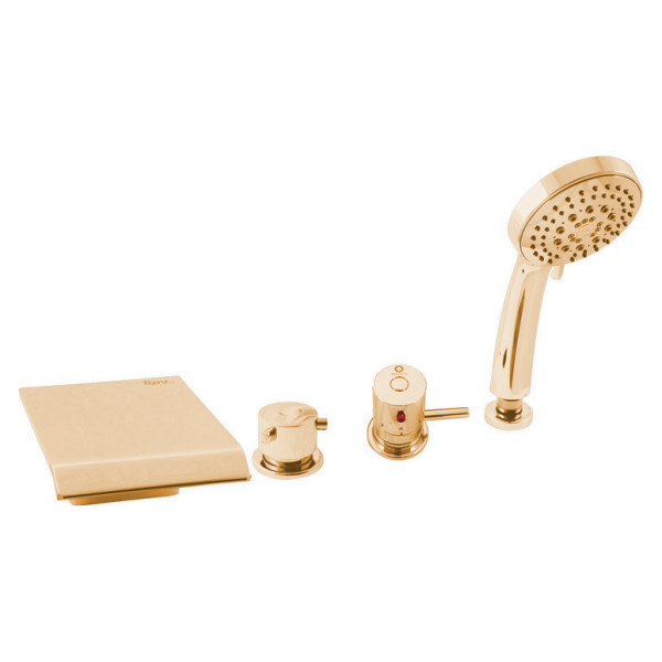 Смеситель на борт ванны Rav Slezak Dunaj Termostat DT273.5PZ. Фото 1