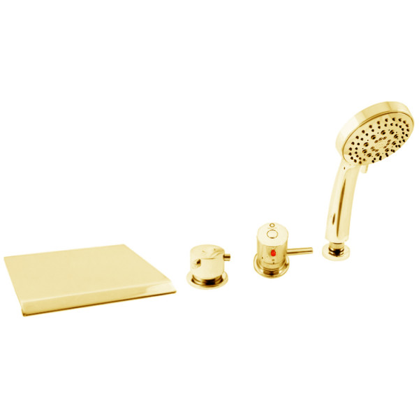 Смеситель на борт ванны Rav Slezak Dunaj Termostat DT274.5PZ. Фото 1