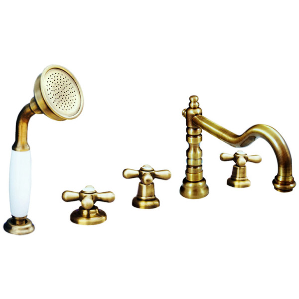 Смеситель на борт ванны Rav Slezak Morava MK164.5PSM. Фото 1