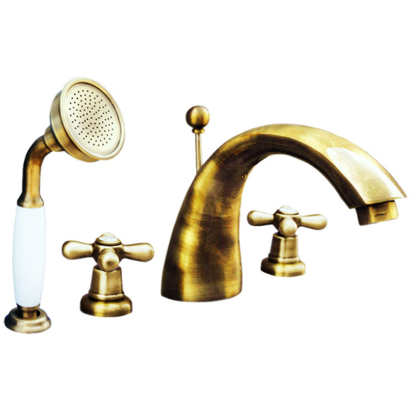 Смеситель на борт ванны Rav Slezak Morava MK169.5SSM. Фото 1