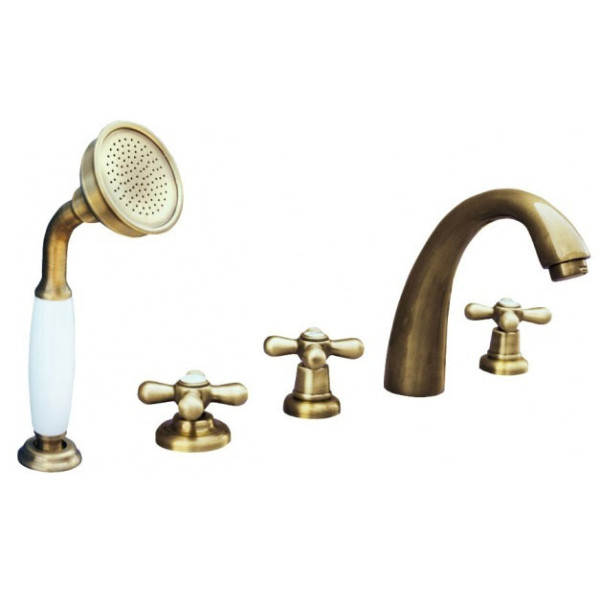 Смеситель на борт ванны Rav Slezak Morava MK176.5PSM. Фото 1