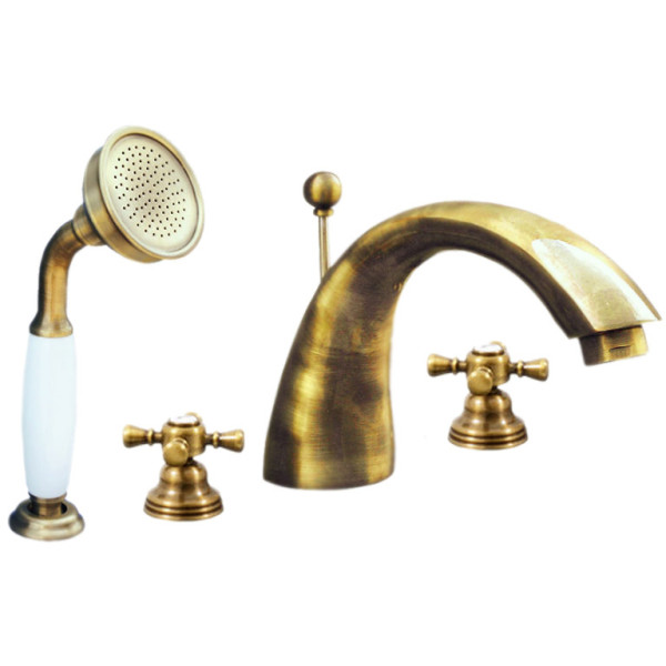 Смеситель на борт ванны Rav Slezak Morava MK369.5SSM. Фото 1