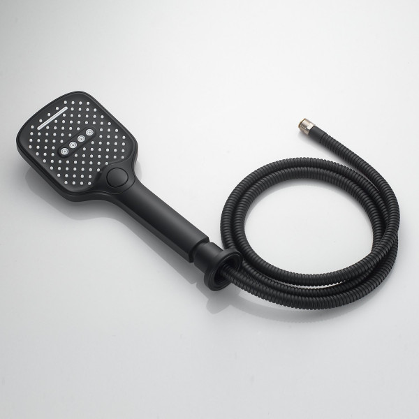 Смеситель на борт ванны Shevanik S4112H, черный. Фото 5