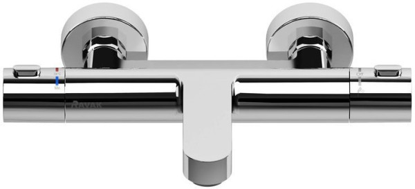 Смеситель настенный термостатический для ванны без гарнитуры Termo 300 TE 023.00/150. Фото 3