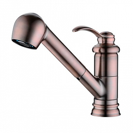 Смеситель Omoikiri Kakogava-S-AC латунь/античная медь (Старый артикул: OKAK-AC-35). Фото 1