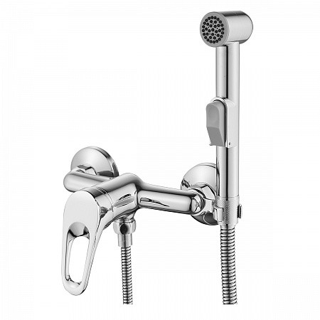 Смеситель Rossinka B35-52 с гигиеническим душем, хром, B35-52. Фото 1