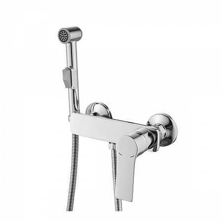 Смеситель Rossinka RS27-52 одноручный (35 мм) с гигиеническим душем, хром. Фото 1