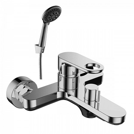 Смеситель Rossinka RS33-31 для ванны с коротким изливом, одноручный (35мм), хром. Фото 1
