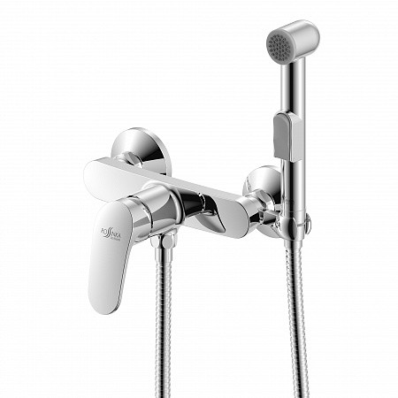 Смеситель Rossinka RS45-52 одноручный (35мм) с гигиеническим душем, хром. Фото 1