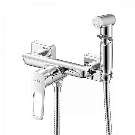 Смеситель Rossinka RS46-52 одноручный (35мм) с гигиеническим душем, хром. Фото 1