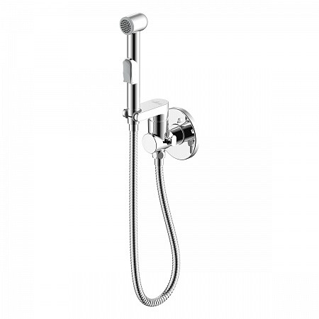 Смеситель Rossinka X25-57 с гигиеническим душем, встраиваемый, хром. Фото 1