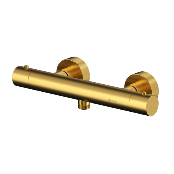 Смеситель термостатический для душа WHITECROSS Y Y1246GLB (брашированное золото). Фото 1