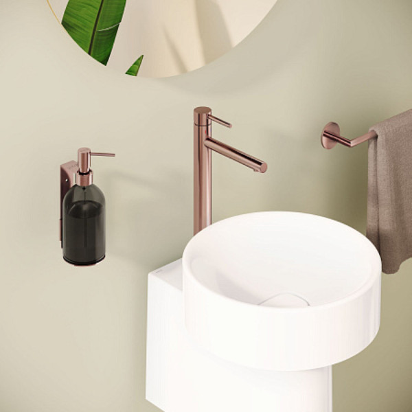 Смеситель Vitra Origin A4255829 для раковины, высокий, медь. Фото 2