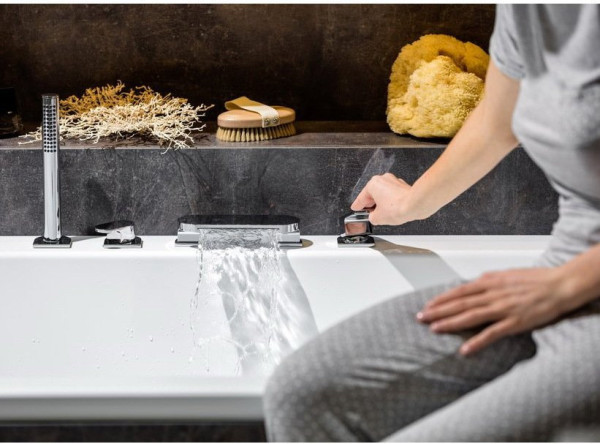 Смеситель врезной каскадный для ванн CR 025.00. Фото 2