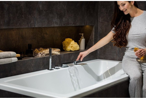 Смеситель врезной каскадный для ванн CR 025.00. Фото 3