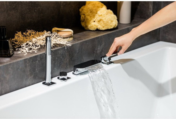 Смеситель врезной каскадный для ванн CR 025.00. Фото 4