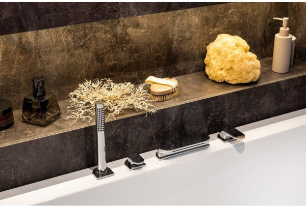 Смеситель врезной каскадный для ванн CR 025.00. Фото 5