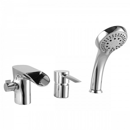 Смеситель встраиваемый Lemark Atlantiss LM3245C для ванны. Фото 1