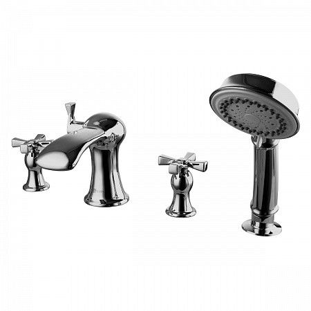 Смеситель встраиваемый Lemark Benefit LM2541C для ванны. Фото 1