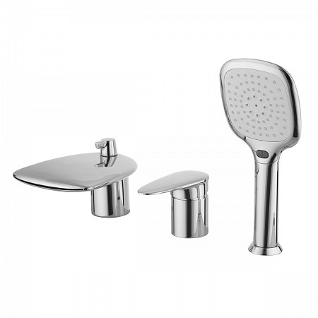 Смеситель встраиваемый Lemark Status LM4445C на 3 отверстия. Фото 1