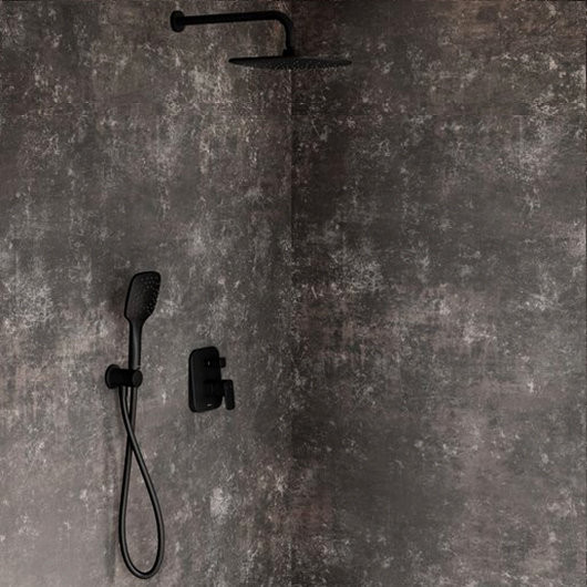 Смеситель встроенный с переключателем TD F 061.20 черный. Фото 3