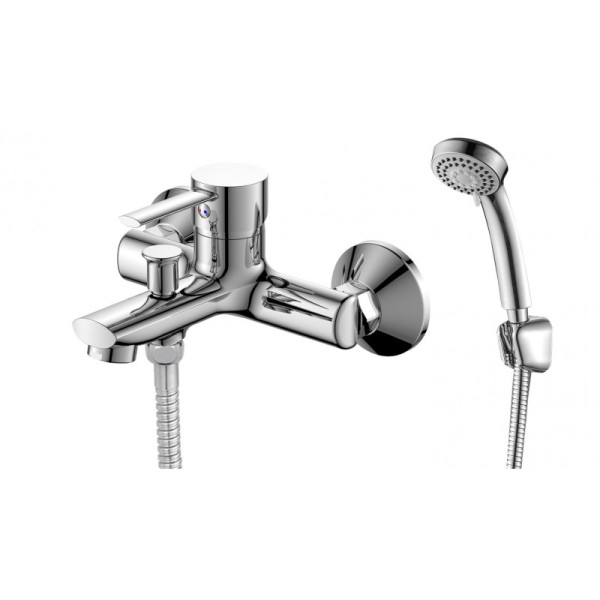 Смеситель ZOLLEN GERA (арт. GE61611341) для ванны короткий изл.,карт.35мм. Фото 1