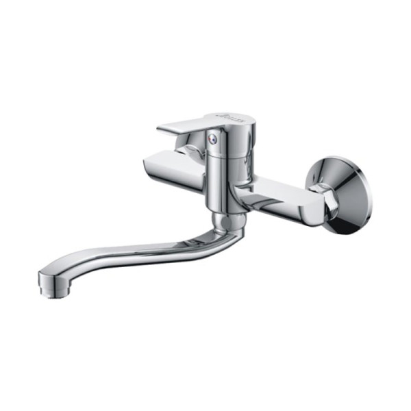 Смеситель ZOLLEN OSTERBURG (арт. OS11611241) настенный, нижний излив, карт.35мм. Фото 1