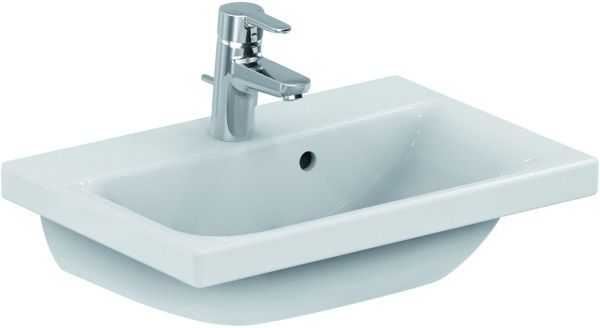 Снят_IS E136401 Connect Space Раковина 550х380 мм, с отв. под смеситель, с отв. перелива. Фото 1