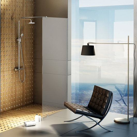 ST Walk-In Wall 1200 x 2000 блестящий + транспарент. Фото 4