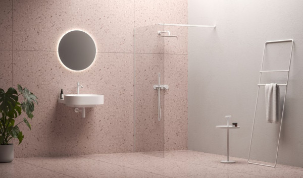 ST Walk-In Wall 700 x 2000 блестящий + транспарент. Фото 7