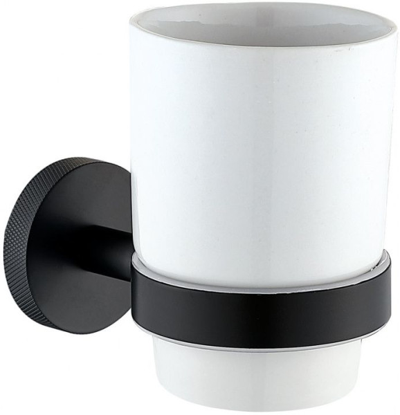 Стакан Allen Brau Priority 6.31002-31 белый/черный матовый. Фото 1