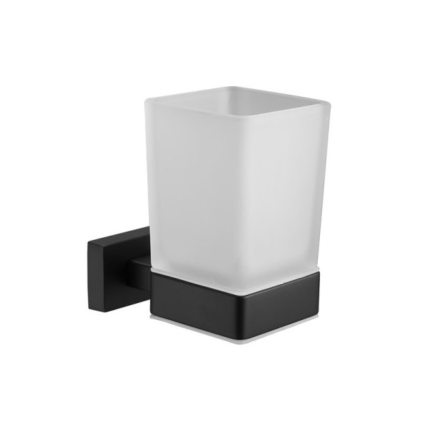 Стакан для ванной комнаты BELZ B90306, черный. Фото 1