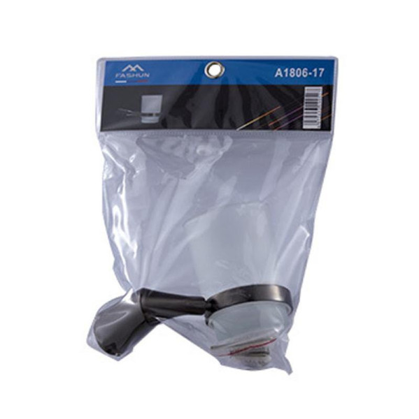 Стакан для ванной комнаты FASHUN A1806-17, графит. Фото 3