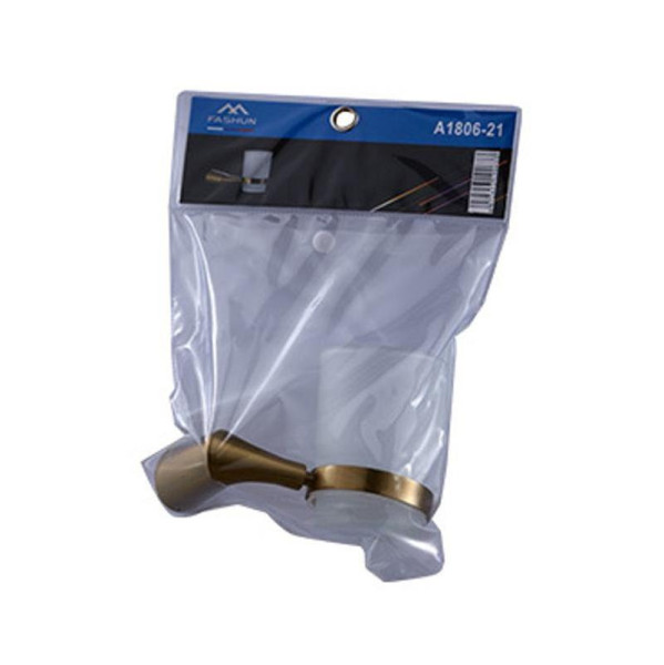 Стакан для ванной комнаты FASHUN A1806-21, бронза. Фото 3