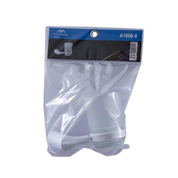 Стакан для ванной комнаты FASHUN A1806-8, белый. Фото 3